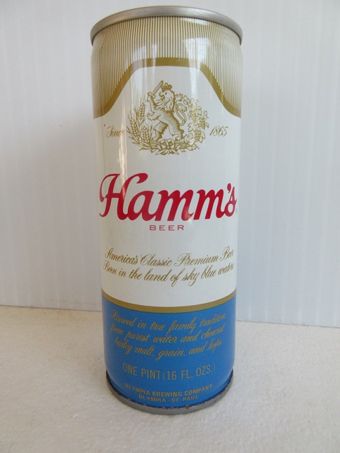 Hamm's - Olympia - crimped - 16oz - Click Image to Close